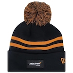 Gorro New Era McLaren Team Pompom - Adulto PRETO