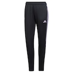 Calça adidas T 23 Club - Feminina PRETO/ROXO