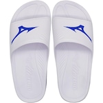 Chinelo Slide Mizuno Enerzy Logo Eva - Masculino BRANCO/AZUL ESC