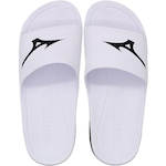 Chinelo Slide Mizuno Enerzy Logo Eva - Masculino BRANCO/PRETO