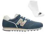 Tênis New Balance 373V2 + Par de Meias - Feminino AZUL