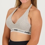 Top Fitness Puma Cotton - Feminino CINZA