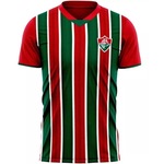 Camiseta do Fluminense Braziline Roleplay - Masculina VERDE/VERMELHO