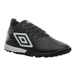 Chuteira Society Umbro Adamant Club - Adulto PRETO/AZUL