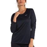 Camiseta Mizuno Manga Longa Nirvana - Feminina AZUL