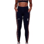 Calça Legging Authen Grit Relâmpago Focus - Feminina PRETO