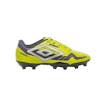 Chuteira de Campo Umbro Prisma Plus - Infantil VERDE/ROXO