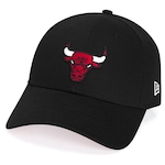 BonéAba Curva New Era 9Forty NBA Chicago Bulls - Snapback - Adulto PRETO