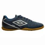 Chuteira Futsal Umbro Attak Eternal - Adulto AZUL ESC/PRETO