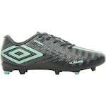 Chuteira de Campo Umbro Ultraskin - Adulto PRETO/VERDE