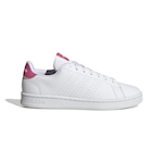 Tênis adidas Advantage Base - Feminino BRANCO/ROSA