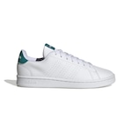 Tênis adidas Advantage Base - Feminino BRANCO/VERDE