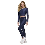 Kit Selene: Camiseta + Calça Legging - Feminino AZUL ESCURO