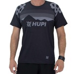 Camisa de Ciclismo HUPI New Shadow All Black - Unissex PRETO