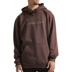 Blusão de Moletom com Capuz Volcom New Style - Masculino VERMELHO