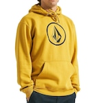 Blusão de Moletom com Capuz Volcom Volstoned - Masculino AMARELO