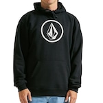 Blusão de Moletom com Capuz Volcom Volstoned - Masculino PRETO