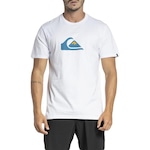 Camiseta Quiksilver Comp Logo - Masculina BRANCO