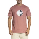 Camiseta Quiksilver Jungle Drum Leaves - Masculina VERMELHO