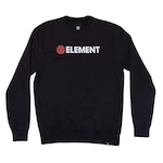 Blusão de Moletom sem Capuz Element Blazin - Masculino PRETO