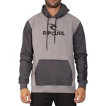 Blusão de Moletom com Capuz Rip Curl Bicolor Hood - Masculino CINZA