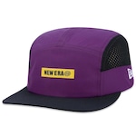 Boné Aba Reta New Era Camper Offline Survivor - Strapback - Adulto ROXO