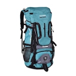 Mochila de Camping Clio Trilha Mochilão Resistente - 55 Litros AZUL