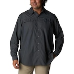 Camisa Columbia Silver Ridge? 2.0 Plus Size Manga Longa - Masculina CINZA