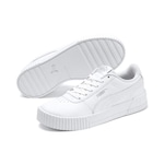 Tênis Puma Carina L - Feminino BRANCO/PRATA