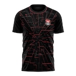 Camisa do Flamengo Might Braziline - Masculina PRETO