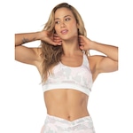 Top Fitness com Bojo Vestem Ivy Camuflado - Feminino ROSA