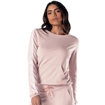 Blusa Vestem Manga Longa Lily Romance - Feminina ROSA