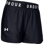 Shorts Under Armour Play Up 3.0 - Feminino PRETO