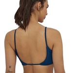 Top Fitness Alto Giro Hyper com Bojo - Feminino AZUL ESCURO