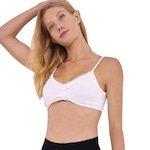 Top Fitness com Bojo Alto Giro Hyper - Feminino BRANCO