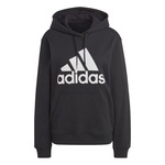 Blusão de Moletom adidas Essentials Big Logo - Feminino PRETO/BRANCO