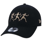 Boné New Era 9Forty Desestruturado Old Culture - Strapback - Adulto PRETO