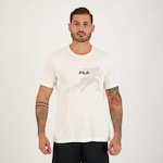 Camiseta Fila Basic Run Print - Masculina BRANCO