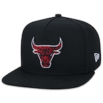 Boné Aba Reta New Era 9fifty NBA Fit A-Frame Chicago Bulls Core - Snapback - Adulto PRETO