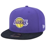 Boné Aba Reta New Era 59fifty NBA Los Angeles Lakers Core Fitted Fitted - Adulto ROXO