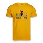 Camiseta New Era Arizona Cardinal Modern Classic - Masculina AMARELO