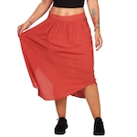 Saia Rip Curl Kelly Mid Skirt - Feminina LARANJA