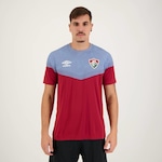 Camisa do Fluminense Treino 2023 Umbro - Masculina VERMELHO