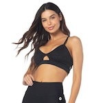 Top Fitness com Bojo Vestem Niki - Feminino PRETO