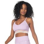 Top Fitness com Bojo Vestem Trevo - Feminino ROXO