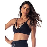 Top Fitness com Bojo Vestem Lucy - Feminino PRETO