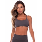 Top Fitness com Bojo Vestem Park - Feminino CINZA