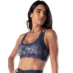 Top Fitness com Bojo Vestem Montreal Garden - Feminino ESTAMPADO