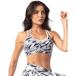 Top Fitness com Bojo Vestem Begonia - Feminino ESTAMPADO