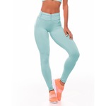 Calça Legging Vestem Fusô Cós Frufru - Feminina VERDE